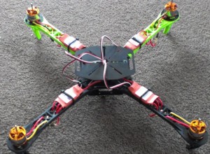 ESCs attached to frame
